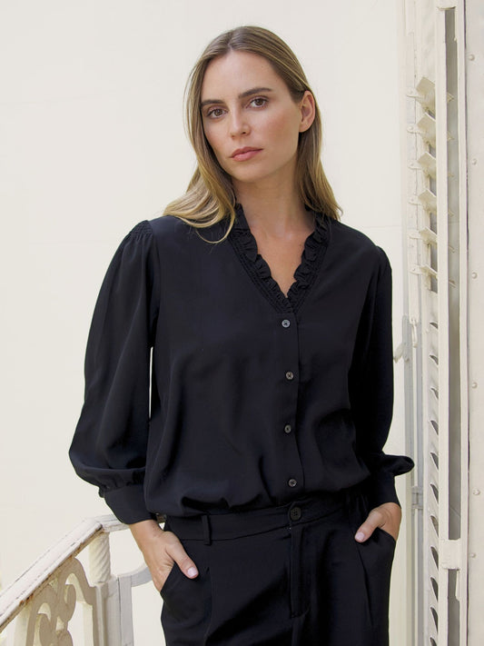 Blusa Lauren negra