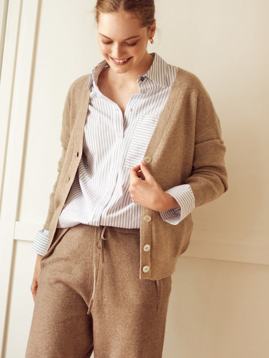 Cárdigan Eva cashmere orgánico