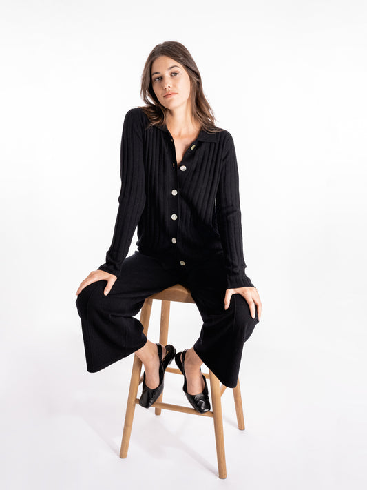 Cardigan Charlotte negro