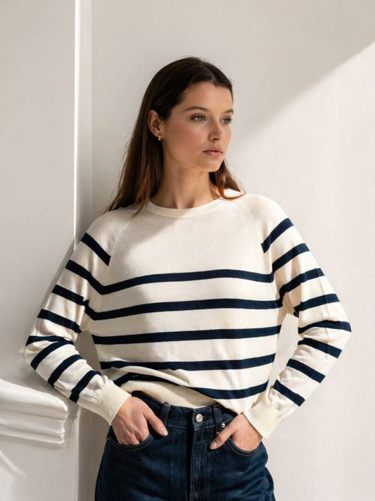 Gestreiftes Chelsea-Pullover