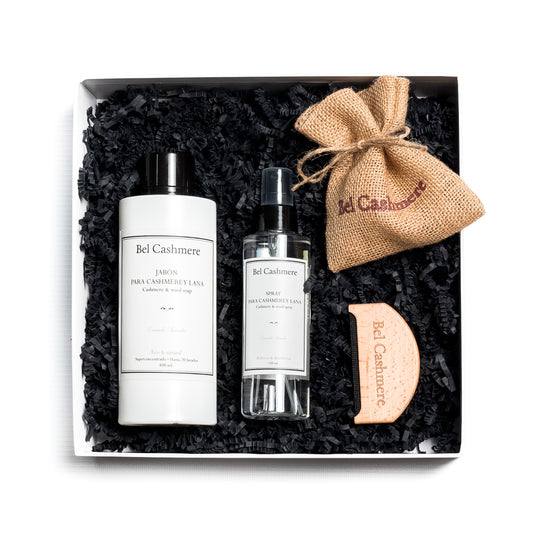 Kit para cuidado de cashmere y lana