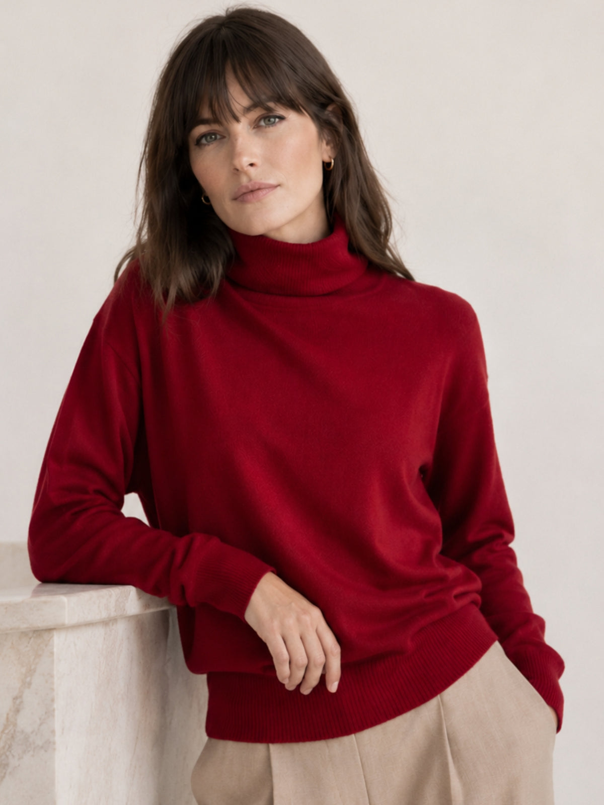 Lisa cashmere jersey
