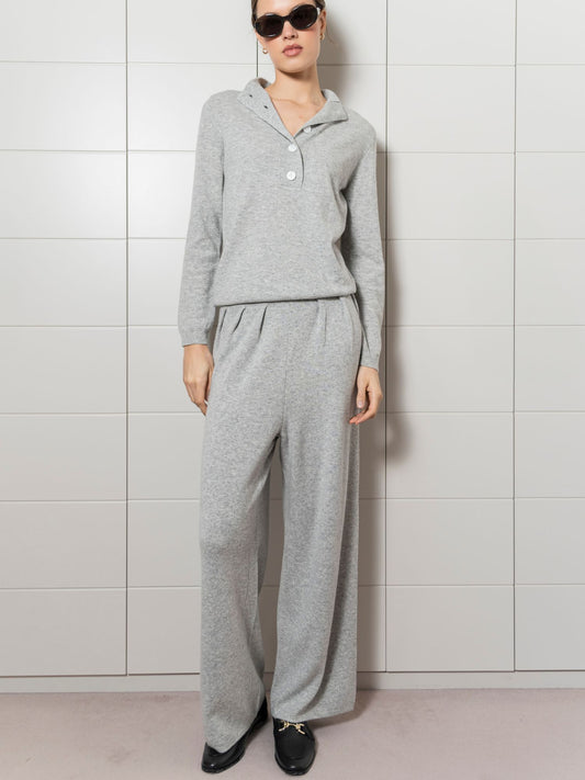 Pantalón Erin de punto gris