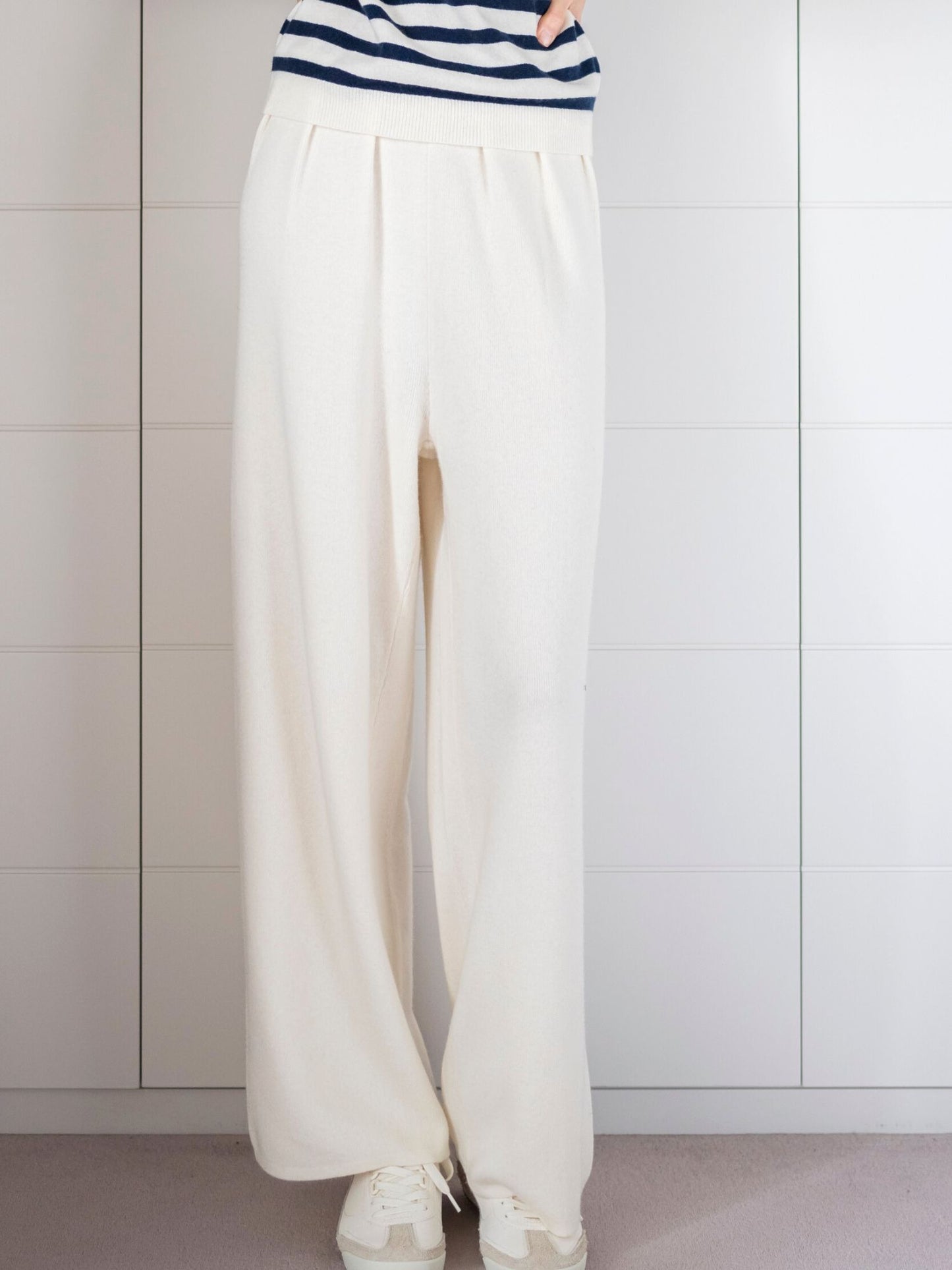 Pantalón Erin de punto crudo