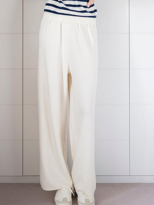 Pantalón Erin de punto crudo