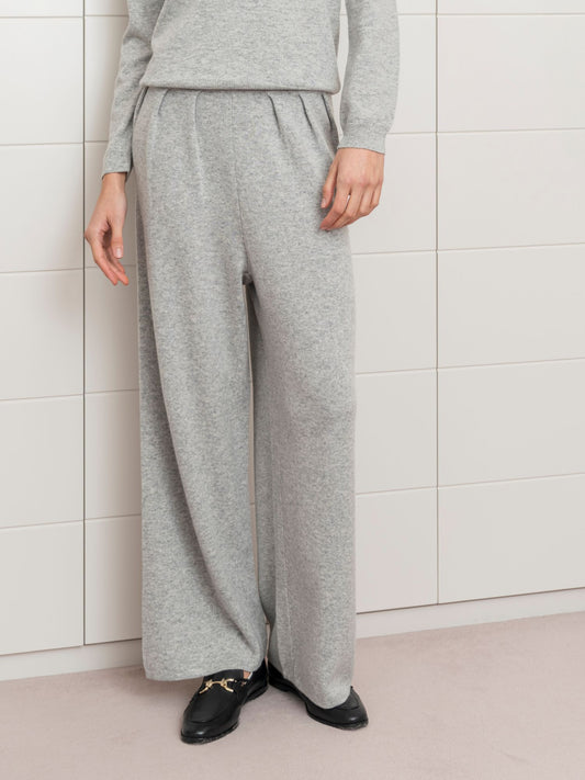 Pantalón Erin de punto gris