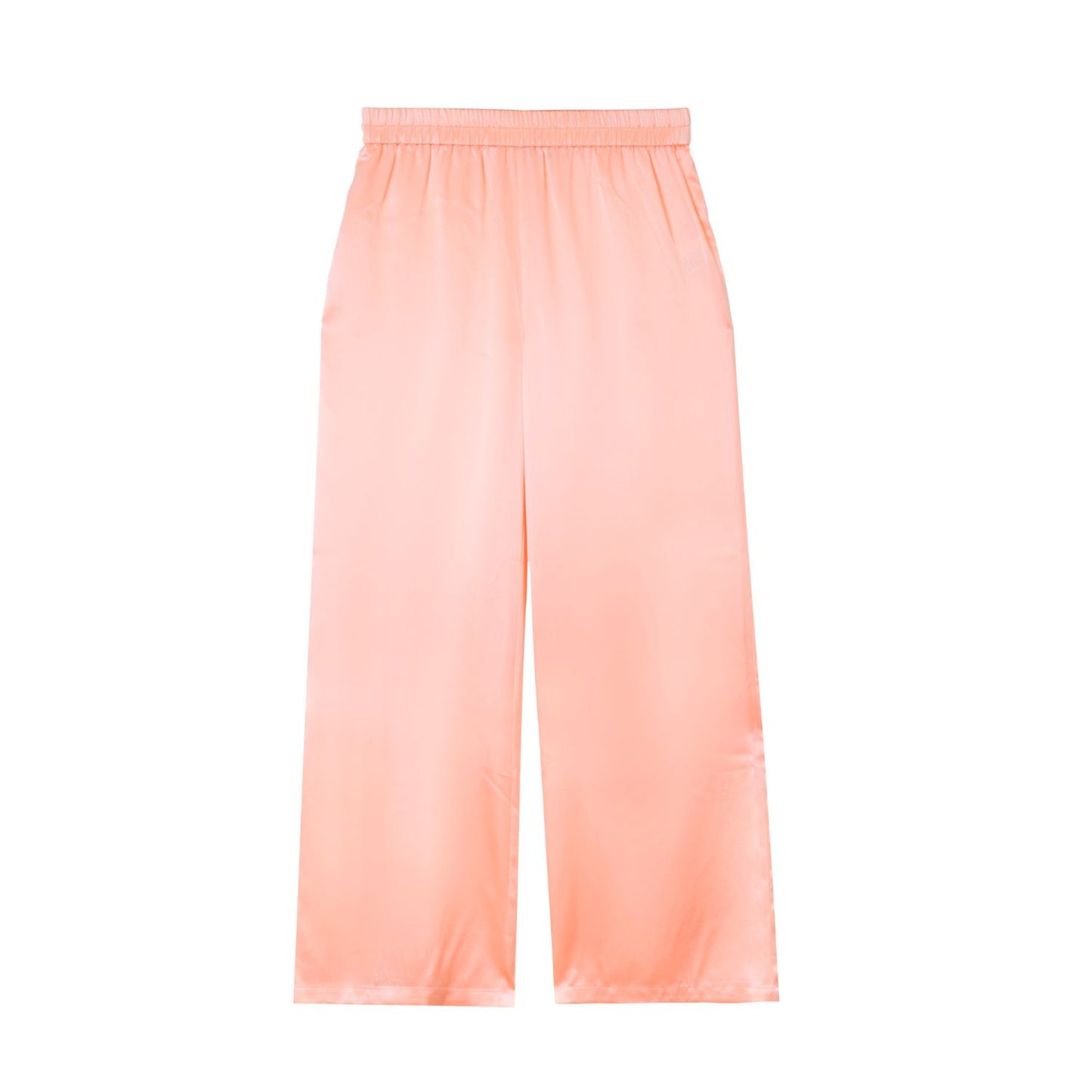 Jane peach silk pants