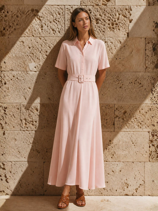 Vestido Mónaco rosa